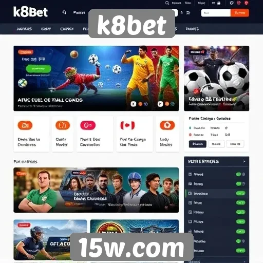 Avaliação de recursos disponíveis no site k8bet